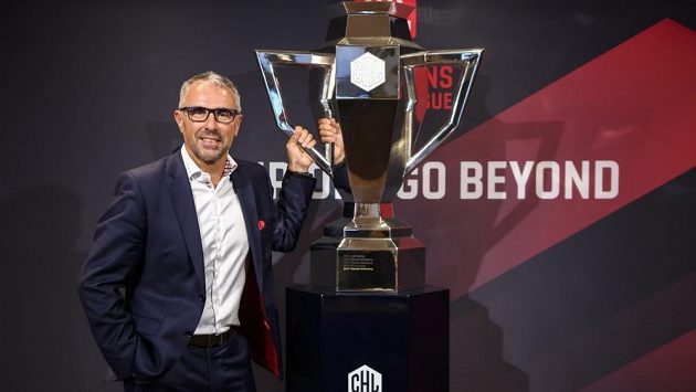 Šéf hokejové Ligy mistrů Martin Baumann. Šéf hokejové Ligy mistrů Martin Baumann.