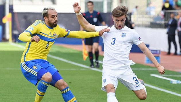 Abdullah Khalili ze Švédska (vlevo) a Luke Garbutt z Anglie. Abdullah Khalili ze Švédska (vlevo) a Luke Garbutt z Anglie.