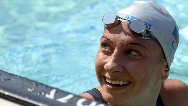 Česká plavkyně Barbora Závadová. Česká plavkyně Barbora Závadová.