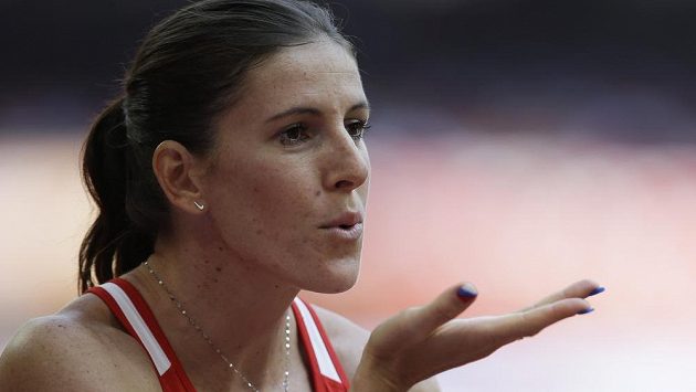 Zuzana Hejnová před svým prvním během na mistrovství světa v Pekingu. Zuzana Hejnová před svým prvním během na mistrovství světa v Pekingu.