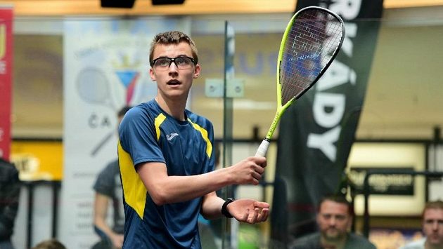 Český squashový talent - Viktor Byrtus. Český squashový talent - Viktor Byrtus.