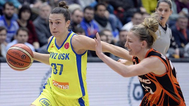 Basketbalistka USK Teja Oblaková (ilustrační foto) Basketbalistka USK Teja Oblaková (ilustrační foto)