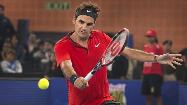 Švýcarský tenista Roger Federer. Švýcarský tenista Roger Federer.