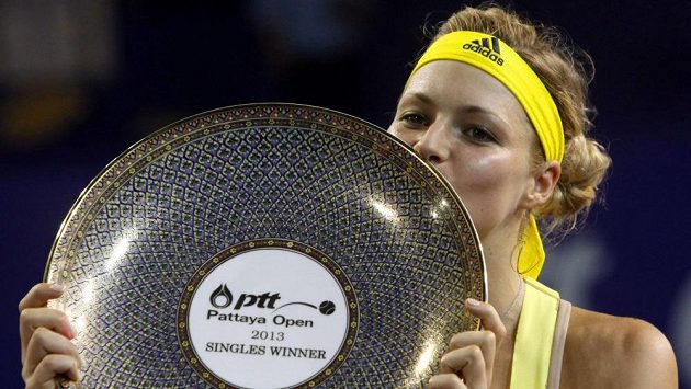 Kirilenková na slast vítězství už pomalu zapomněla. Kirilenková na slast vítězství už pomalu zapomněla.