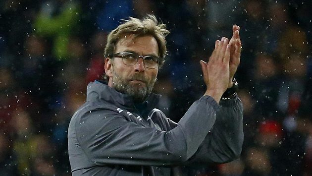 Německý trenér Liverpoolu Jürgen Klopp Německý trenér Liverpoolu Jürgen Klopp