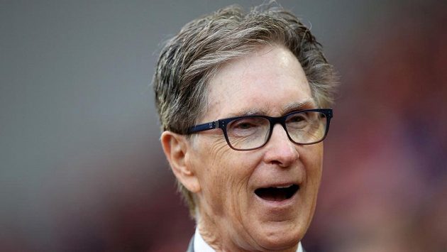 Majitel Liverpoolu FC John W Henry. Majitel Liverpoolu FC John W Henry.