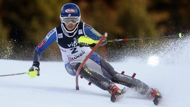 Americká lyžařka Mikaela Shiffrinová vyhrála slalom v Záhřebu. Americká lyžařka Mikaela Shiffrinová vyhrála slalom v Záhřebu.
