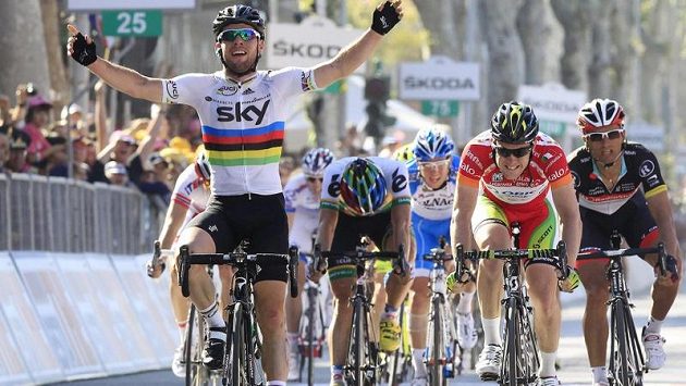 Mark Cavendish znovu osvědčil v 5. etapě Gira d´Italia své spurtérské kvality. Mark Cavendish znovu osvědčil v 5. etapě Gira d´Italia své spurtérské kvality.