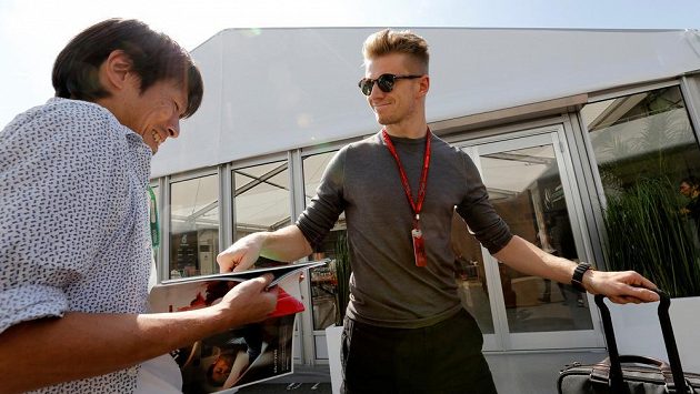 Nico Hülkenberg při GP Japonska v Suzuce. Nico Hülkenberg při GP Japonska v Suzuce.