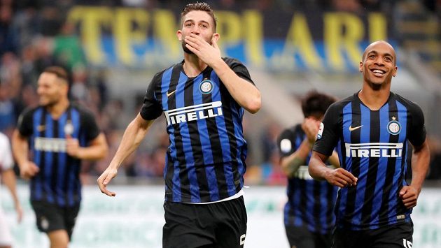SeRoberto Gagliardini se postaral o dvě branky Interu SeRoberto Gagliardini se postaral o dvě branky Interu