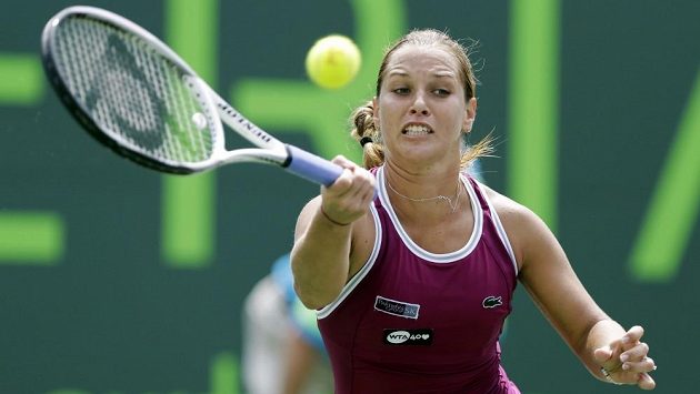 Slovenská tenistka Dominika Cibulková. Slovenská tenistka Dominika Cibulková.