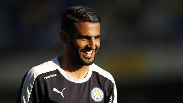 Fotbalista Leicesteru Rijád Mahríz. Fotbalista Leicesteru Rijád Mahríz.