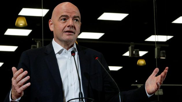 Prezident FIFA Gianni Infantino. Prezident FIFA Gianni Infantino.