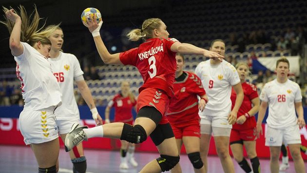 Česká házenkářka Jana Knedlíková. Česká házenkářka Jana Knedlíková.