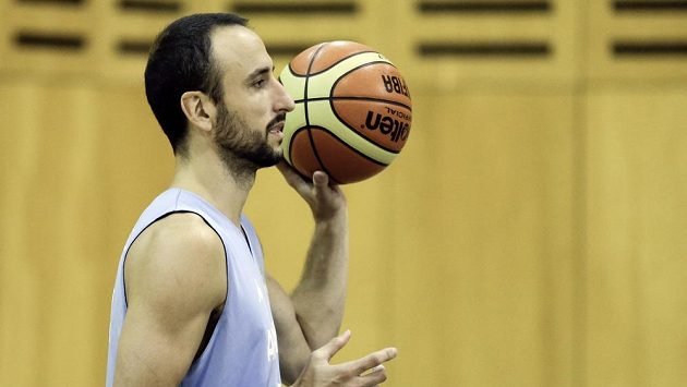 Argentinský basketbalista Manu Ginobili. Argentinský basketbalista Manu Ginobili.