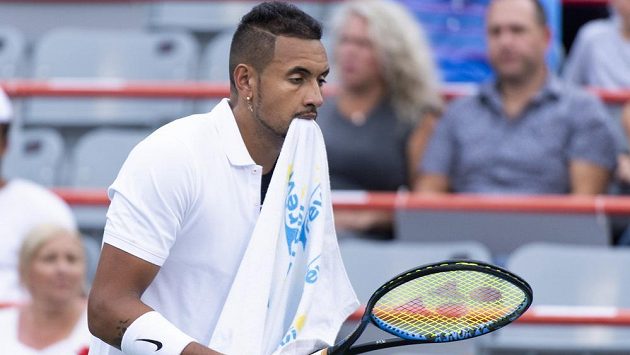 Nick Kyrgios se opět ukázal z té horší stránky Nick Kyrgios se opět ukázal z té horší stránky