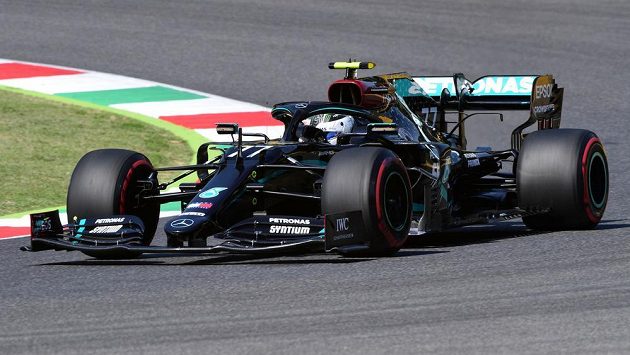 V úvodním tréninku na Velkou cenu Toskánska byl nejrychlejší Valtteri Bottas. V úvodním tréninku na Velkou cenu Toskánska byl nejrychlejší Valtteri Bottas.
