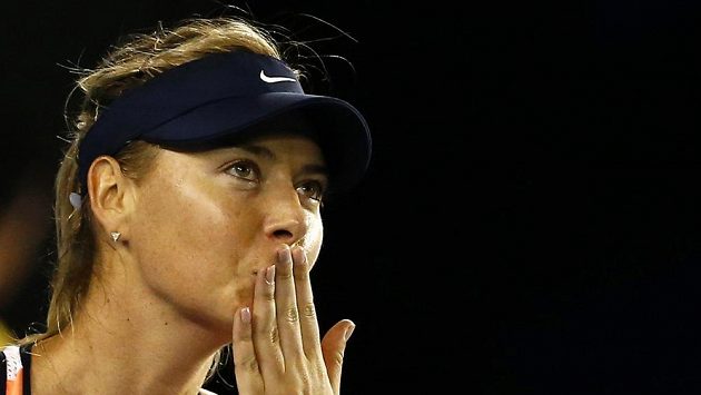 Ruská tenistka Maria Šarapovová. Ruská tenistka Maria Šarapovová.
