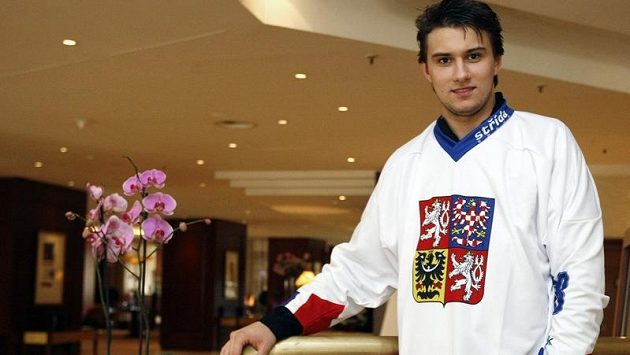 Hokejový brankář Petr Mrázek. Hokejový brankář Petr Mrázek.