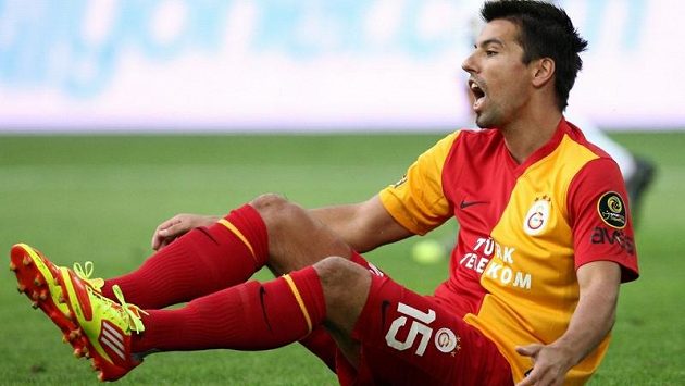 Milan Baroš v dresu Galatasaraye Istanbul. Milan Baroš v dresu Galatasaraye Istanbul.
