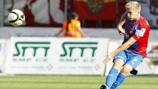Plzeňský obránce Václav Procházka Plzeňský obránce Václav Procházka