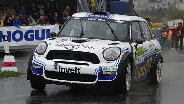 Václav Pech s vozem Mini John Cooper Works S2000 na Rallye Šumava Klatovy. Václav Pech s vozem Mini John Cooper Works S2000 na Rallye Šumava Klatovy.