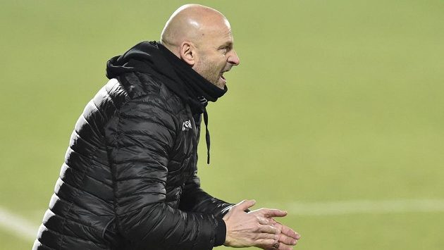 Trenér Plzně Adrián Guľa. Trenér Plzně Adrián Guľa.