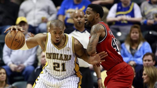 Indianský David West v utkání proti Miami zazářil Indianský David West v utkání proti Miami zazářil