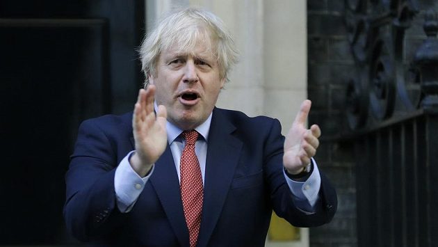 Britský premiér Boris Johnson. Britský premiér Boris Johnson.