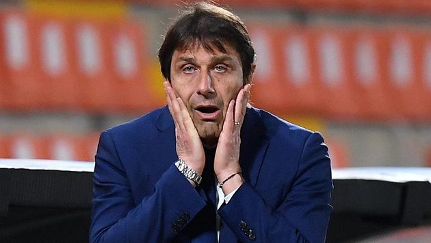 Trenér fotbalistů Interu Milán Antonio Conte je proti uzavřené Super lize. Trenér fotbalistů Interu Milán Antonio Conte je proti uzavřené Super lize.