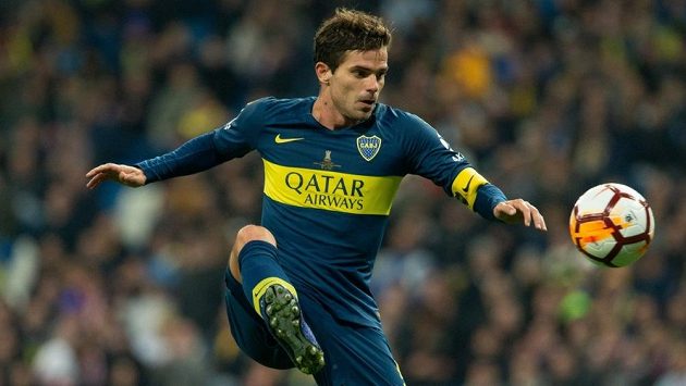 Fernando Gago v dresu Boca Juniors. Fernando Gago v dresu Boca Juniors.