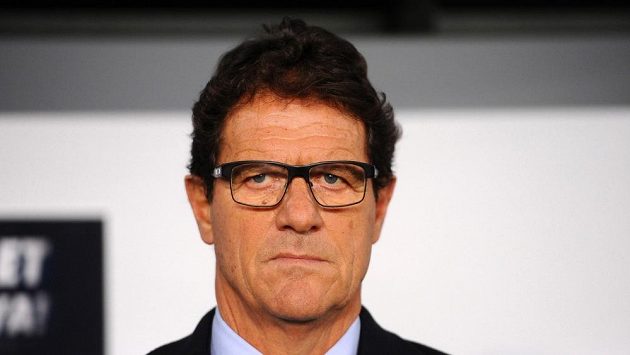 Italský trenér Fabio Capello Italský trenér Fabio Capello