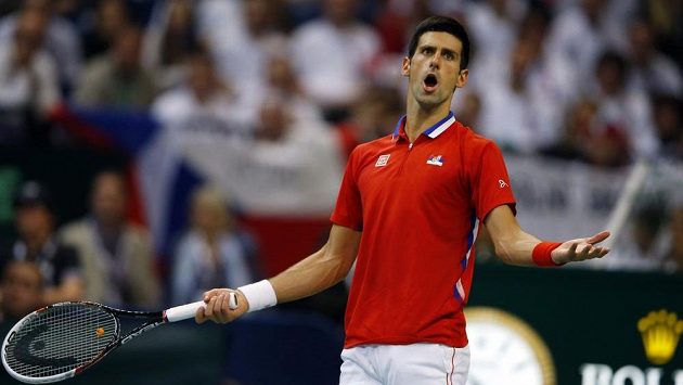 Srb Novak Djokovič se v klíčové čtyřhře finále Davis Cupu neobjeví Srb Novak Djokovič se v klíčové čtyřhře finále Davis Cupu neobjeví