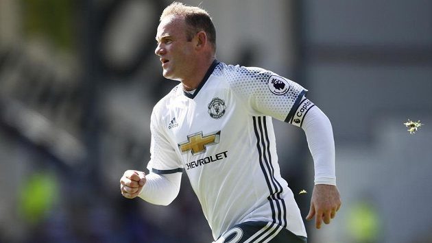 Wayne Rooney z Manchesteru United Wayne Rooney z Manchesteru United
