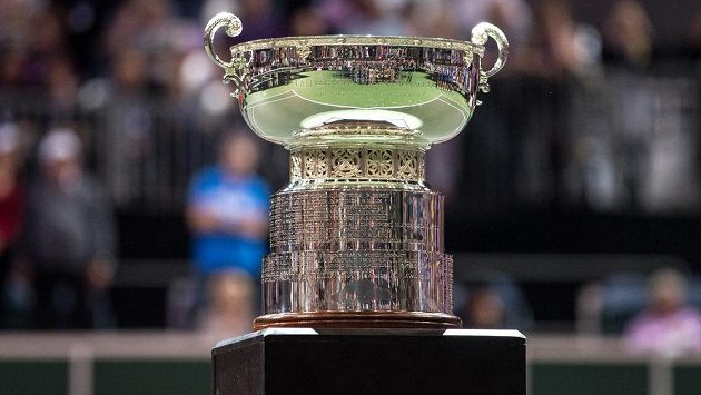 Trofej pro vítězky Fed Cupu. Trofej pro vítězky Fed Cupu.