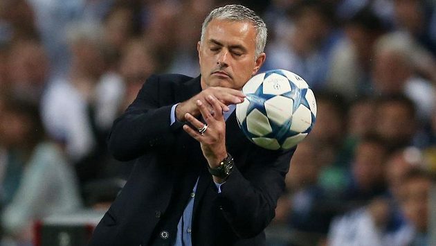 Portugalský trenér Chelsea José Mourinho. Portugalský trenér Chelsea José Mourinho.