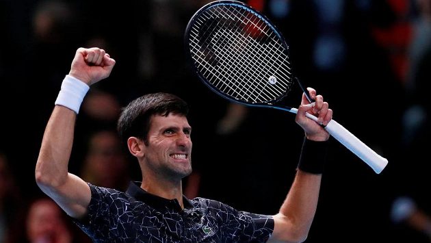 Srbský tenista Novak Djokovič Srbský tenista Novak Djokovič