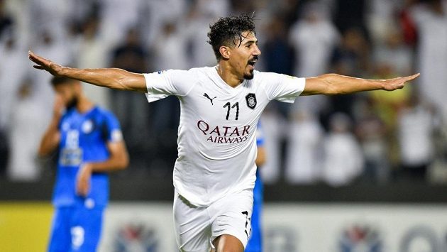 Fotbalový útočník Baghdad Bounedjah dal v roce 2018 víc gólů než největší hvězdy ve slavných klubech. Fotbalový útočník Baghdad Bounedjah dal v roce 2018 víc gólů než největší hvězdy ve slavných klubech.