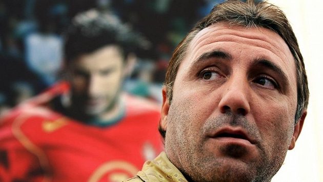 Bývalý hvězdný bulharský fotbalista Christo Stoičkov. Bývalý hvězdný bulharský fotbalista Christo Stoičkov.