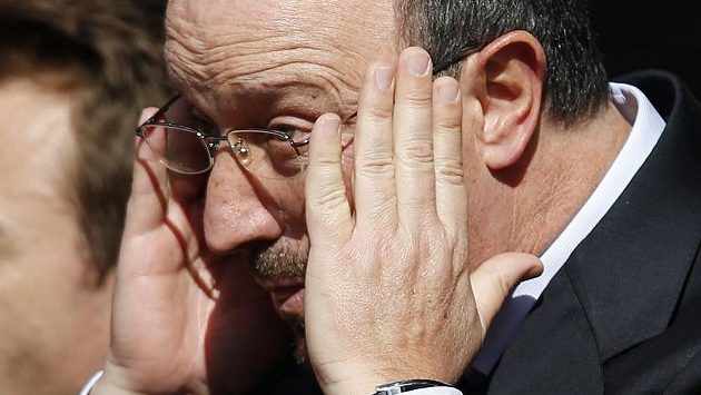 Trenér Newcastlu Rafael Benítez. Trenér Newcastlu Rafael Benítez.