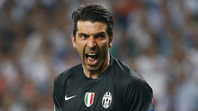 Gólman Juventusu Gianluigi Buffon. Gólman Juventusu Gianluigi Buffon.