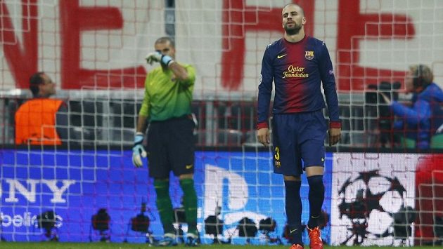 V Mnichově si Gerard Piqué a gólman Victor Valdés zažili velké zklamání, ve středu ho chtějí odčinit. V Mnichově si Gerard Piqué a gólman Victor Valdés zažili velké zklamání, ve středu ho chtějí odčinit.