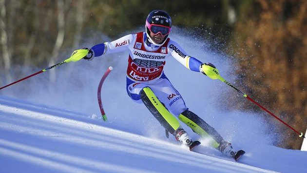 Švédka Frida Hansdotterová při SP v Lienzu. Švédka Frida Hansdotterová při SP v Lienzu.