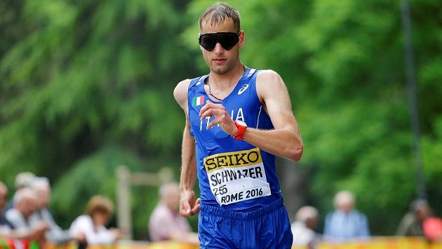 Italský chodec Alex Schwazer. Italský chodec Alex Schwazer.