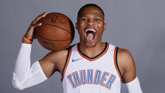 Basketbalista Russell Westbrook. Basketbalista Russell Westbrook.