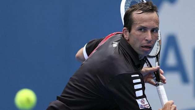 Český tenista Radek Štěpánek na Australian Open. Český tenista Radek Štěpánek na Australian Open.