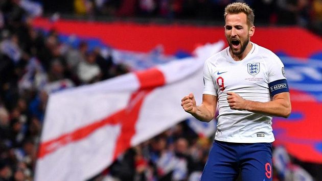 Anglický útočník Harry Kane znovu osvědčil pověst kanonýra. Anglický útočník Harry Kane znovu osvědčil pověst kanonýra.