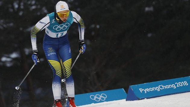 Vítězka kvalifikace sprintu běžkyň na lyžích Stina Nilssonová ze Švédska. Vítězka kvalifikace sprintu běžkyň na lyžích Stina Nilssonová ze Švédska.