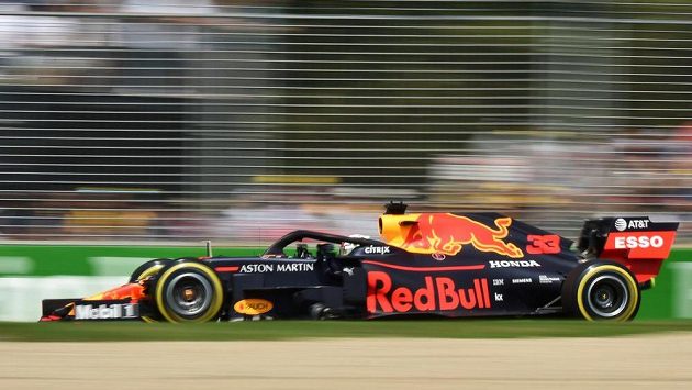 Pilot Red Bullu Max Verstappen v Melbourne. Pilot Red Bullu Max Verstappen v Melbourne.