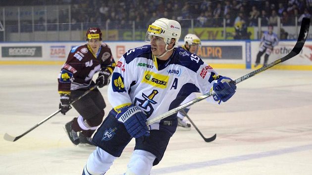 Tomáš Kaberle ještě v dresu Kladna Tomáš Kaberle ještě v dresu Kladna